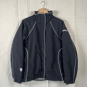 Columbia Convert Womens M Black Ski Jacket Base TRX Waterproof Snowboard Coat